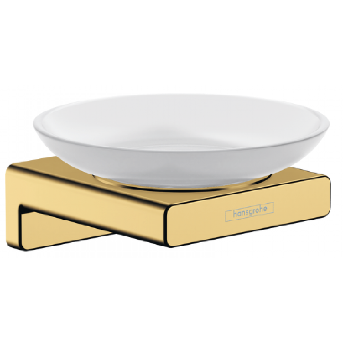 Hansgrohe 41746997 AddStoris 肥皂碟 - 拋光金色，壁掛式